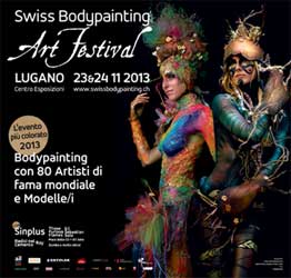 Swiss Bodypainting Art Festival, l'arte prende vita