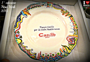 Premio Casillo "Dieta Mediterranea" 1^ edizione a New York City