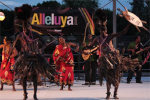L'Alleluya Band a Sermoneta