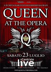 Queen At The Opera il 23 luglio a Roma
