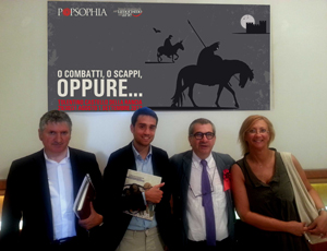 Popsophia incontra la Biennale dell'Umorismo al Castello della Rancia