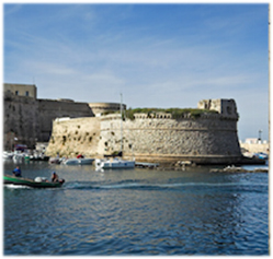 I castelli di Otranto, Gallipoli e Lecce in rete