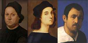 Perugino, Raffaello, Sassoferrato si incontrano a Perugia