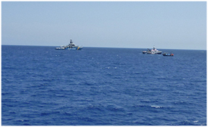 Marina Militare in soccorso al largo delle coste libiche