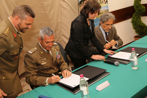 Esercito: firmato il protocollo con UNIMI