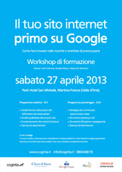 SEO e Google: workshop a Martina Franca