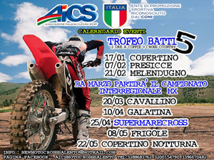 Motocross: presentato calendario agonistico AICS 2016