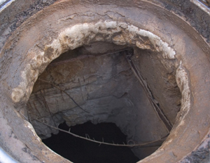 Ritrovamento di una grande cisterna di Età romana
