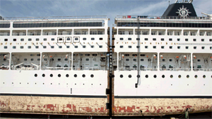 Fincantieri allunga una nave da crociera MSC